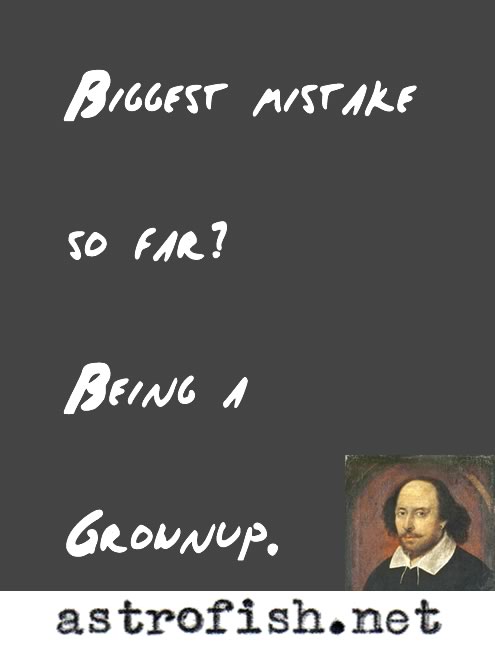 Biggest mistake growing up?